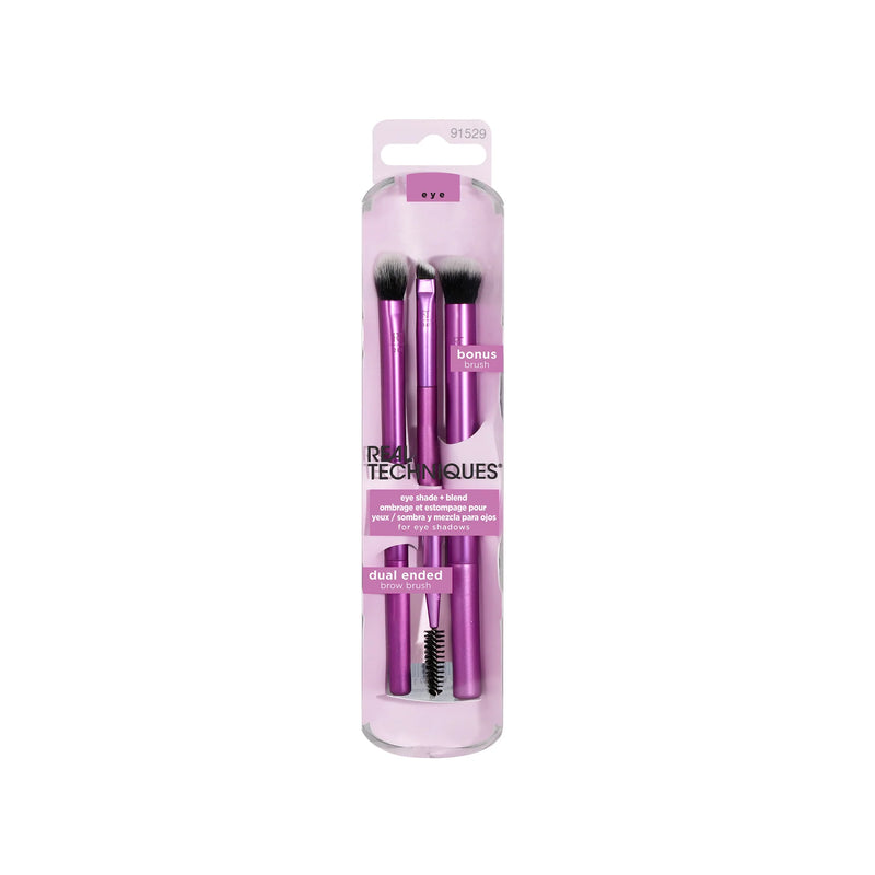 REAL TECHNIQUES Eye Shade & Blend Makeup Brush Trio