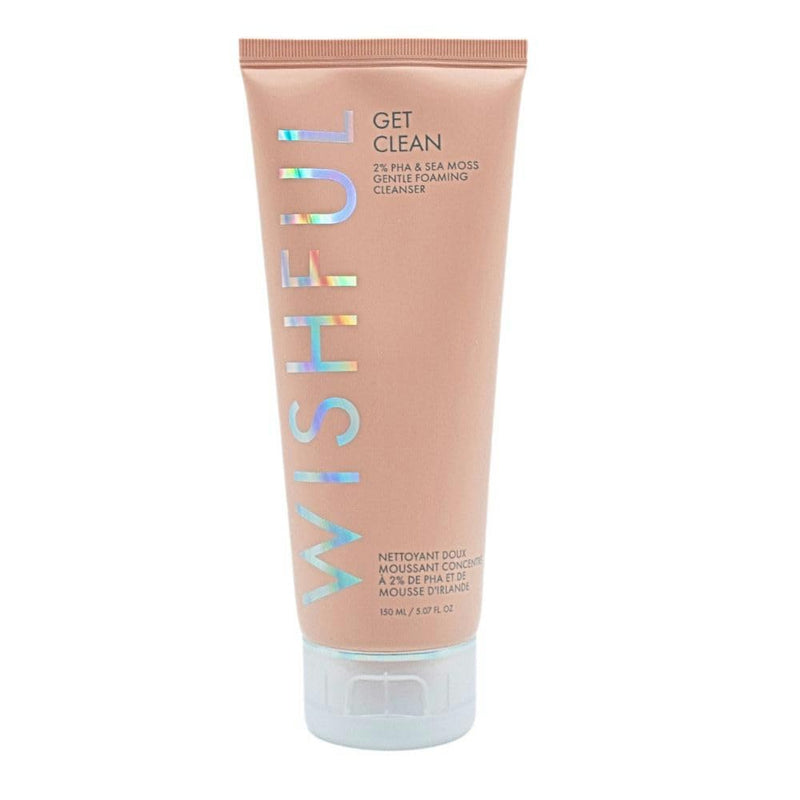 HUDA BEAUTY Get Clean 2% PHA & Sea Moss Gentle Foaming Cleanser