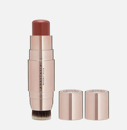 Anastasia 2-in-1 Hydrating Cream Blush Stick with Built-In Brush.