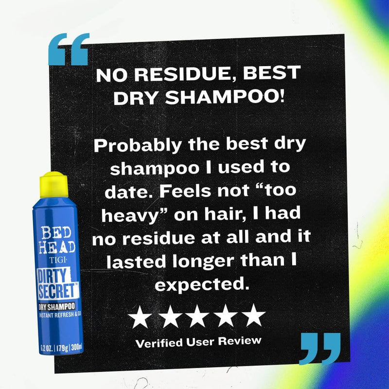Bed head dirty secret dry shampoo