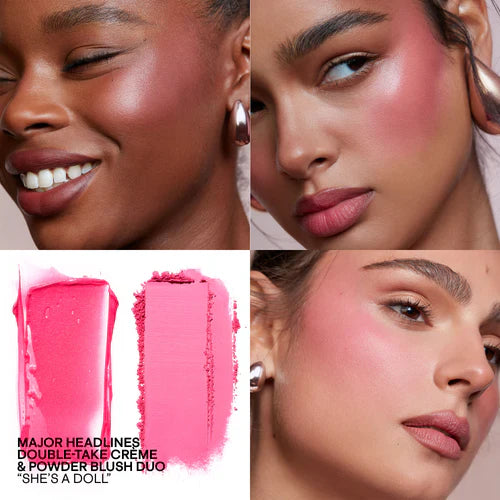 PATRICK TA Major Headlines Double-Take Crème & Powder Blush Duo - The Powder Room