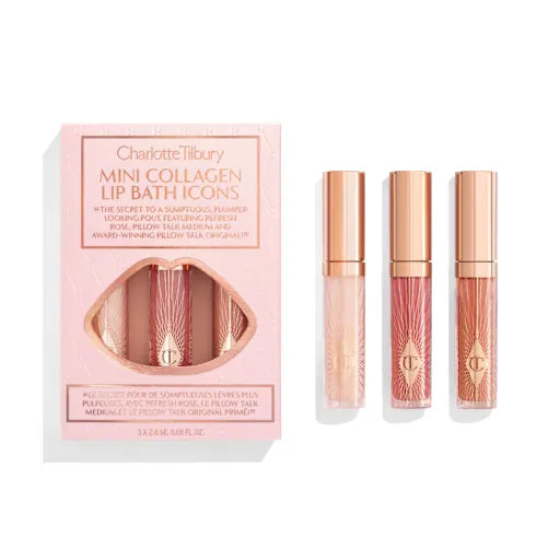 CHARLOTTE TILBURY Mini Collagen Lip Bath Icons