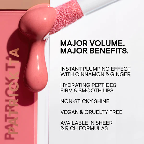 PATRICK TA Major Volume Plumping Gloss