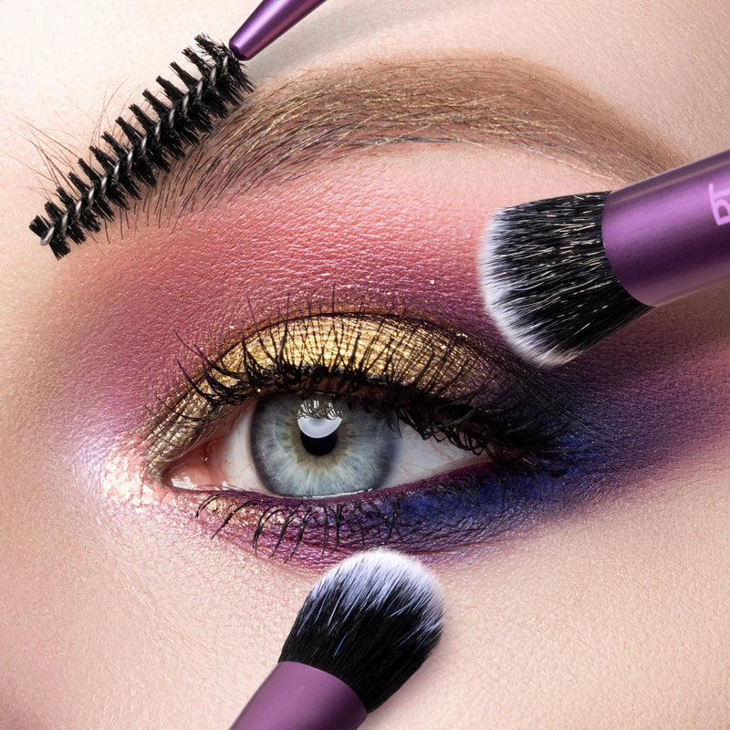 REAL TECHNIQUES Eye Shade & Blend Makeup Brush Trio