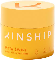 Kinship Insta Swipe Lemon Honey AHA Exfoliating Pads