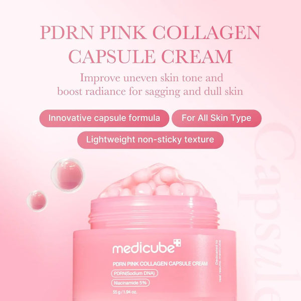 Medicube Salmon DNA PDRN Pink Collagen Cream