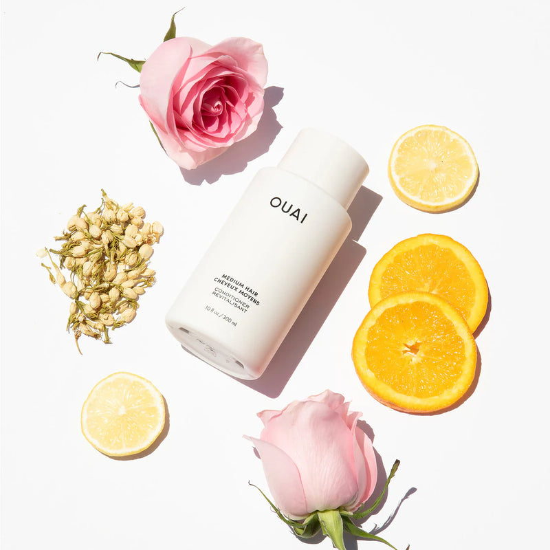 OUAI medium hair shampoo and conditioner