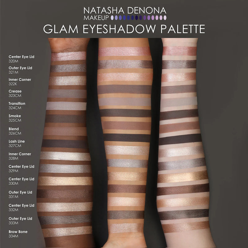 NATASHA DENONA GLAM EYESHADOW PALETTE