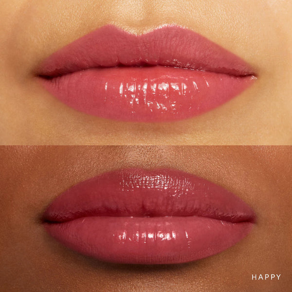rare beauty soft pinch tinted lip oil happy