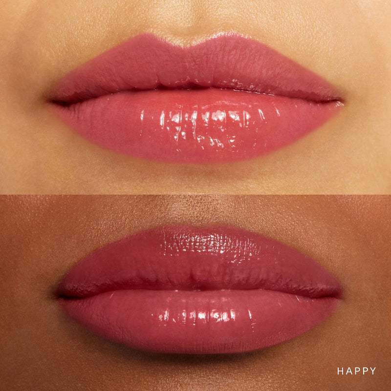 rare beauty soft pinch tinted lip oil happy