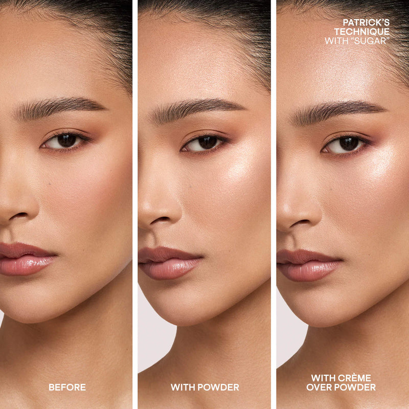 PATRICK TA MAJOR GLOW CREME & POWDER LIGHT REFLECTING TRANSLUCENT HIGHLIGHTER DUO