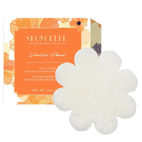 SPONGELLE Boxed Flower - Vanilla Peach